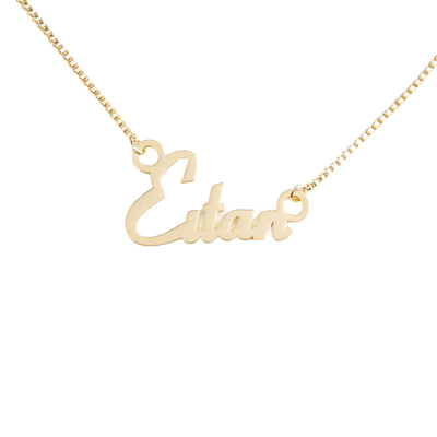 Sleek Name Necklace-Novalico-__tab1:description,__tab2:shipping-policy-1,__tab3:return-policy,Color_14K Gold Plated,Color_Rose Gold Plated,Color_Sterling Silver Plated,Number of Names_1 Name,Popular Themes_Original Nameplate,Style_Personalized,Type_Necklaces