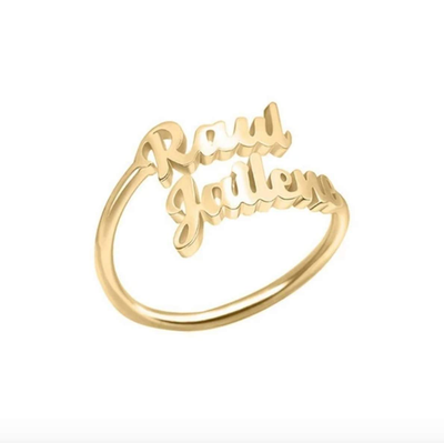 Double Cursive Name Ring-Novalico-__tab1:description,__tab2:shipping-policy-1,__tab3:return-policy,Color_14K Gold Plated,Color_Rose Gold Plated,Color_Sterling Silver Plated,Number of Names_2 Names,Popular Themes_Couples,Popular Themes_Mothers Gifts,Style_Personalized,Type_Rings