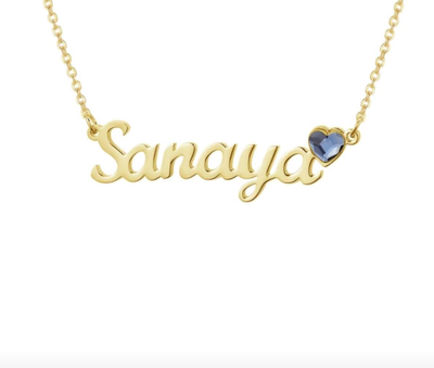 Birthstone Name Necklace-Novalico-__tab1:description,__tab2:shipping-policy-1,__tab3:return-policy,Color_14K Gold Plated,Color_Rose Gold Plated,Color_Sterling Silver Plated,Number of Names_1 Name,Popular Themes_Birth Stone,Popular Themes_CZ Diamonds,Popular Themes_Mothers Gifts,Popular Themes_Original Nameplate,Style_Personalized,Type_Necklaces