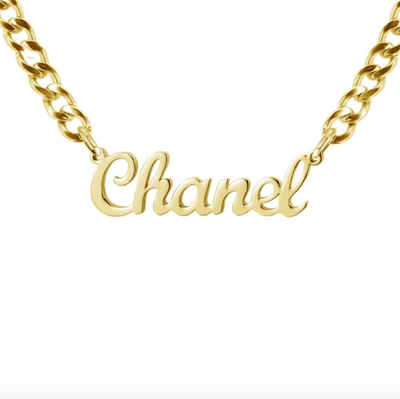 Cursive Cuban Link Name Necklace-Novalico-__tab1:description,__tab2:shipping-policy-1,__tab3:return-policy,Color_14K Gold Plated,Color_Rose Gold Plated,Color_Sterling Silver Plated,Number of Names_1 Name,Popular Themes_Cuban Link Chain,Style_Personalized,Type_Necklaces