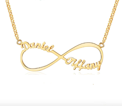 Two Name Infinity Name Necklace-Novalico-__tab1:description,__tab2:shipping-policy-1,__tab3:return-policy,Color_14K Gold Plated,Color_Rose Gold Plated,Color_Sterling Silver Plated,Number of Names_4 Names,Popular Themes_Infinity Collection,Popular Themes_Mothers Gifts,Style_Personalized,Type_Necklaces
