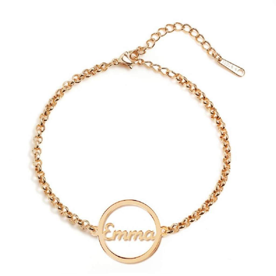 Inner Circle Personalized Carrie Name Bracelet-Novalico-__tab1:description,__tab2:shipping-policy-1,__tab3:return-policy,Color_14K Gold Plated,Color_Rose Gold Plated,Color_Sterling Silver Plated,Number of Names_1 Name,Popular Themes_Original Nameplate,Style_Personalized,Type_Bracelets