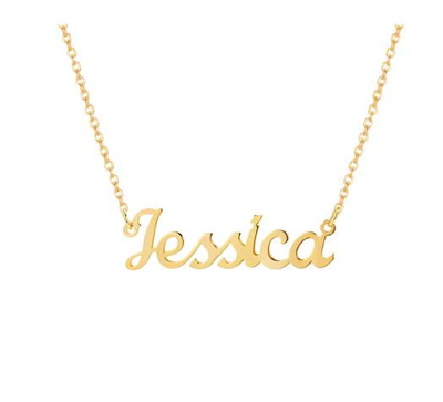 Carrie Name Necklace-Novalico-__tab1:description,__tab2:shipping-policy-1,__tab3:return-policy,Color_14K Gold Plated,Color_Rose Gold Plated,Color_Sterling Silver Plated,Number of Names_1 Name,Popular Themes_Original Nameplate,Style_Personalized,Type_Necklaces