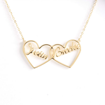 Couples Double Heart Necklace-Novalico-__tab1:description,__tab2:shipping-policy-1,__tab3:return-policy,Color_14K Gold Plated,Color_Rose Gold Plated,Color_Sterling Silver Plated,Number of Names_2 Names,Popular Themes_Couples,Popular Themes_Hearts,Popular Themes_Mothers Gifts,Style_Personalized,Type_Necklaces